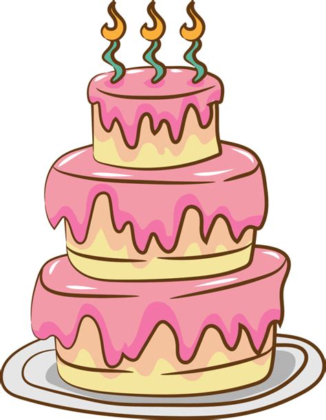 Geburtstag Kuchen Png Grafik Clip Art Design 19806987 PNG