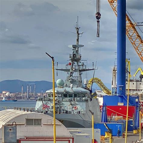 Navy Lookout On Twitter HMS Forth Moved Into Dock In Gibraltar