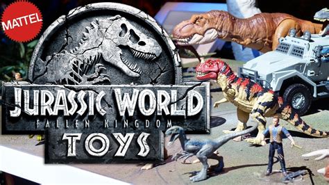 New Jurassic World Fallen Kingdom Toys 2018 Toy Fair 2018 Youtube