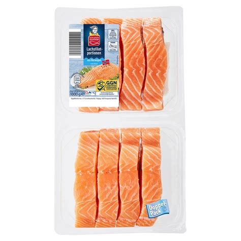 Golden Seafood Norwegische Lachsfiletportionen Kg Von Aldi S D Ansehen