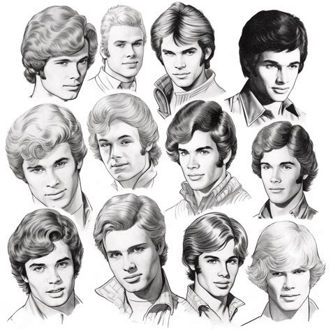 Unleashing 70s Mens Hairstyles Groovy Funky And Far Out 70s Men