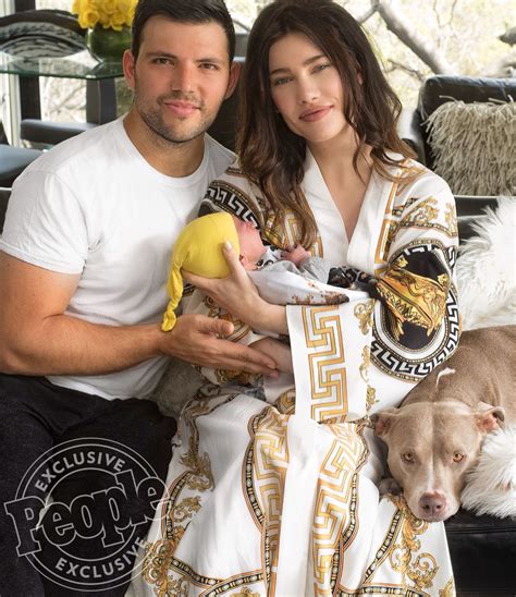 The Bold And The Beautiful Star Jacqueline Macinnes Wood Welcomes Son