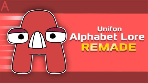 Unifon Alphabet Lore Remade A YouTube