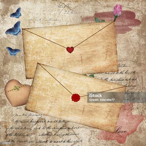 Vintage Love Letter Paper