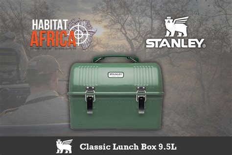 Stanley Classic Lunch Box L Hammertone Green