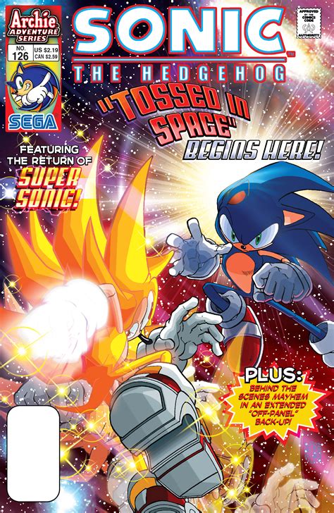 Archie Sonic The Hedgehog Issue 126 Sonic News Network Fandom