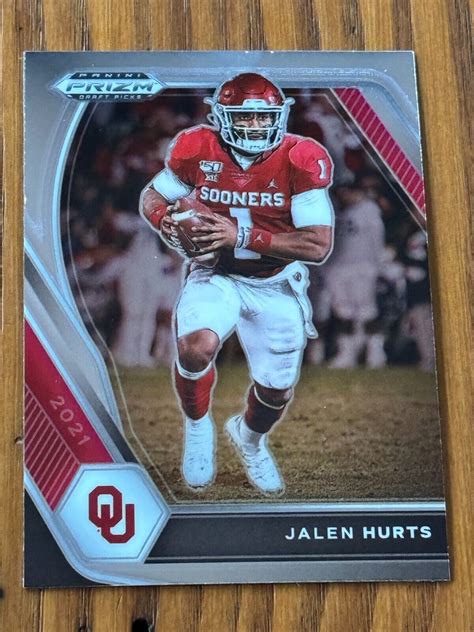 Panini Prizm Draft Picks Jalen Hurts For Sale Online Ebay