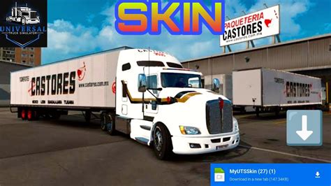 Nuevas Skins Para Universal Truck Simulator Paqueteria Castores