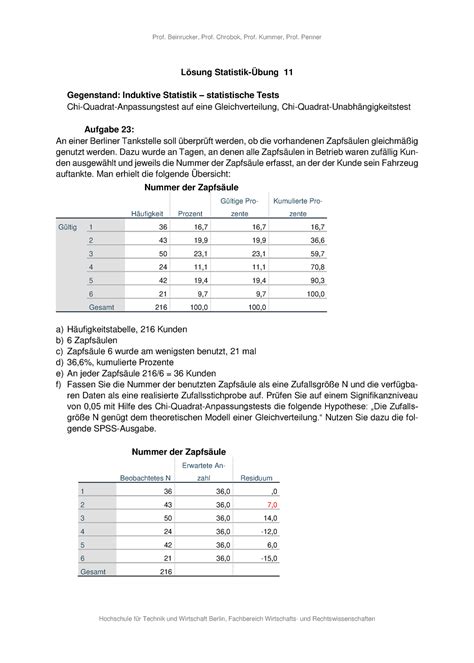 Thema Signifikanztest Bung L Sungen L Sung Statistik Bung