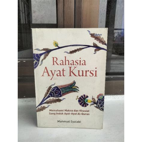 Jual Buku Rahasia Ayat Kursi Memahami Makna Dan Khasiat Sang Induk