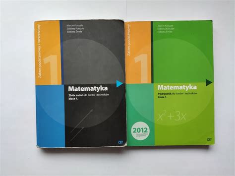 Zestaw podręczników do matematyki M Kurczab 1 kl Warszawa Kup