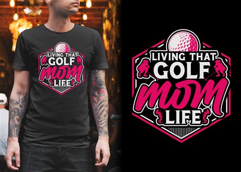 Golf Mom T Shirt Design Graphic By BTeedesign Creative Fabrica