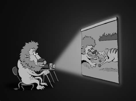 Lion Documentary... By berk-olgun | Media & Culture Cartoon | TOONPOOL