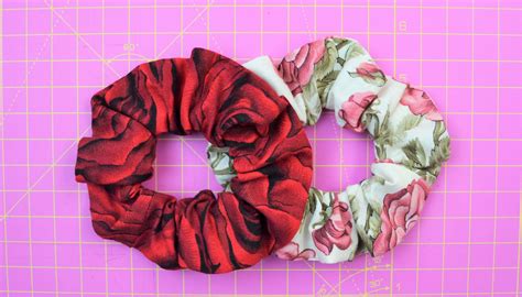 Easy Diy Printable Scrunchie Pattern