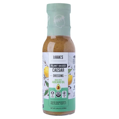 Chef Haks Plant Based Caesar Dressing Sold Cold Shop Salad Dressings At H E B