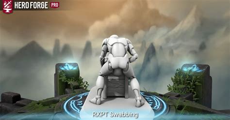 RXPT Swabbing - made with Hero Forge