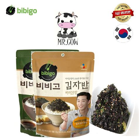 CJ Bibigo Korean Soy Sauce Seasoned Seaweed Flakes 20g 50G Shopee