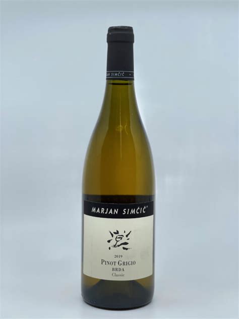 Marjan Simcic Pinot Grigio BRDA 2022 White Wine