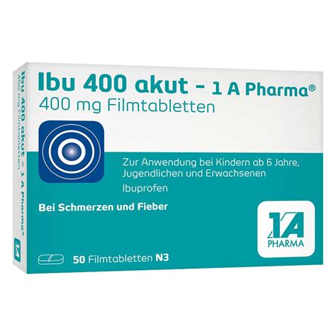 Ibu Akut A Pharma Filmtabletten St Delmed