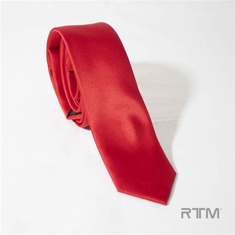 Corbata Roja RTM Moda