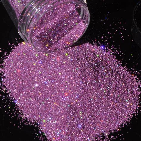 Buy Dazzling Laser Purple Nail Glitter Powder Dust Mix Colorful Nail Polish