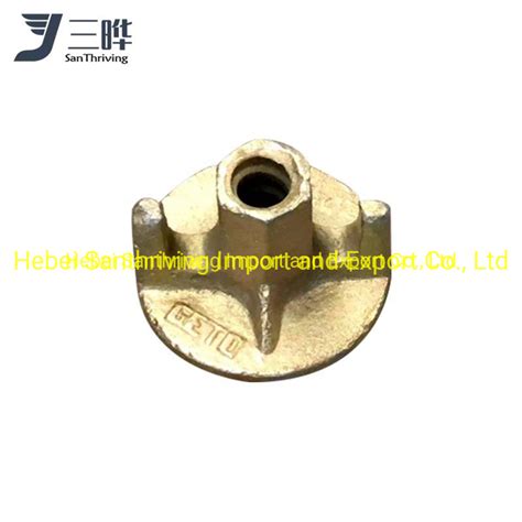 Scaffolding Formwork Accessoires Tie Rod Flange Nut Wing Nut Building