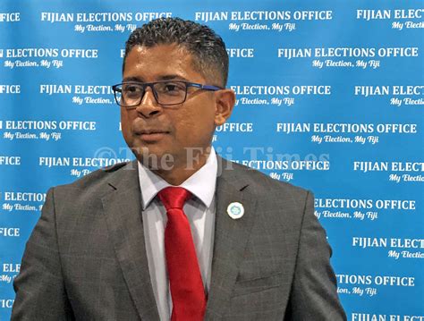 2022 Fiji Election Postal Voter Have 14 Days Saneem The Fiji Times