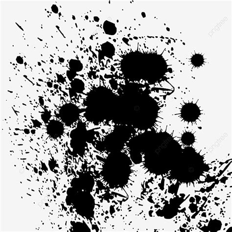 Ink Dot PNG Image Black Brush Ink Dot Ink Brush Brush Brush Black