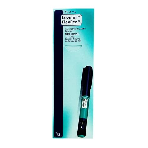 Levemir Flexpen Ui Pluma Ml Walmart