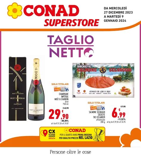 Volantino Conad Superstore Sconti Fino Al 9 01 2024 Dal 27 12 2023