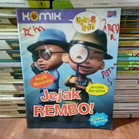 jual komik upin ipin shopee indonesia