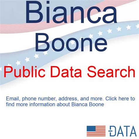 Bianca Boone Public Data Found