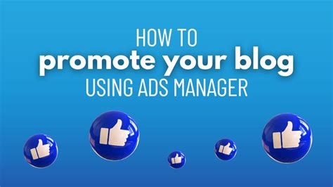 How To Promote Your Blog Using Facebook Ads Manager Donna Gail Blog