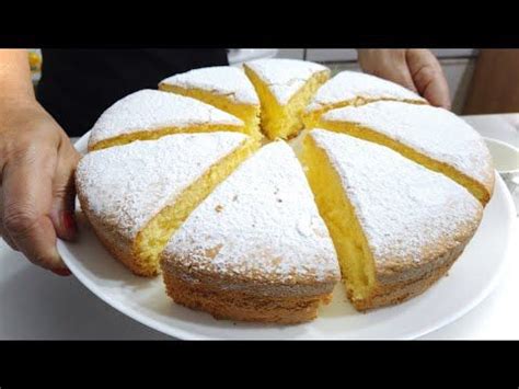 Torta Margherita Sofficissima Senza Burro Solo Cucchiai Di Olio