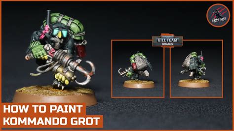 HOW TO PAINT KOMMANDO GROT Quick Easy Contrast Techniques Kill Team