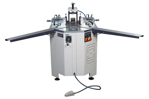 Automatic Hydraulic Aluminum Corner Crimping Machine With Rising Miter