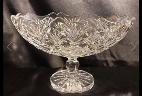 Waterford Crystal Irish Treasures Footed Boat Bowl Signed By Tom Brennan New Ebay In 2022