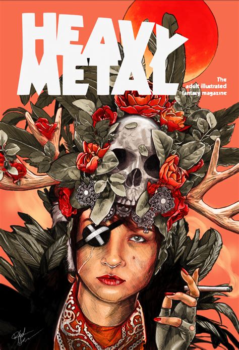 Metal Magazine Cover Art Heavy Metal Concept Movies Movie Posters