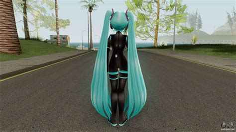 Hot Hatsune Miku Latex For Gta San Andreas