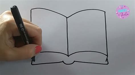 📖 📕 CÓmo Dibujar Un Libro Abierto Paso A Paso How To Draw An Open