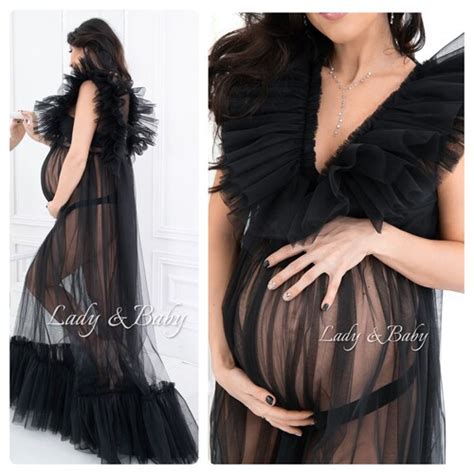 Pragnancy Photoshoot Maternity Dress Photo Shoots Tulle Etsy