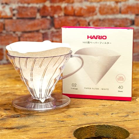 Hario V60 Coffee Filter Papers Size 02 White 40 Pack