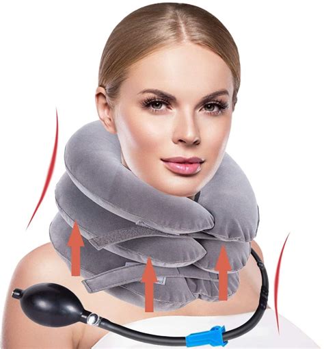 Neck Traction Device Inflatable Neck Collar Neck Cervical Traction