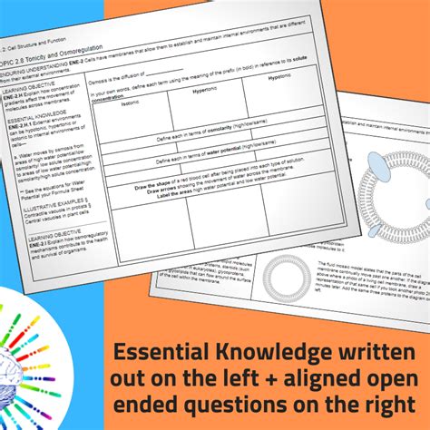 Ap Biology Unit 2 Review Resources Cell Structure And Function