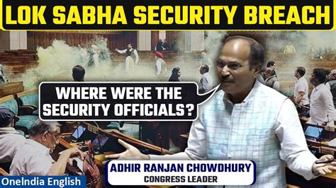 Lok Sabha Security Breach On Parliament Attack One News Page Video