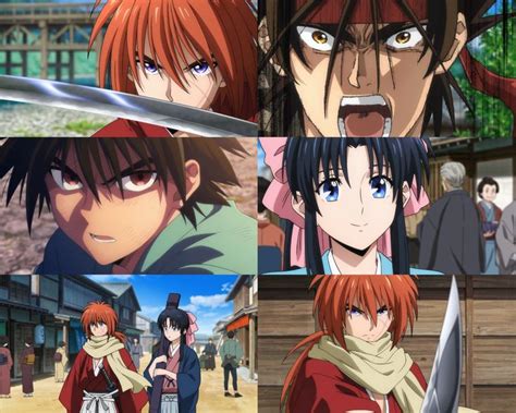 Kenshin Himura Sagara Sanosuke Yahiko Myoujin Kaoru Kamiya