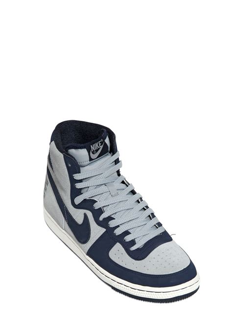 Nike Terminator Vintage High Top Sneakers in Blue for Men - Lyst