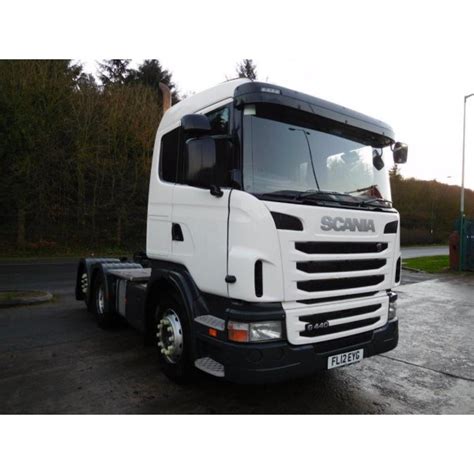 Scania G440 6x2 Tractor Unit 2012 Rear Lift Axle Automatic With Clutch