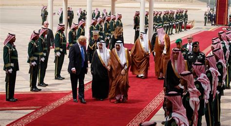 Saudis Give Trump A Reception Fit For A King Politico