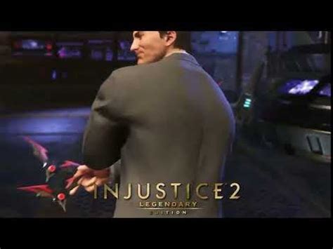 The final premier skin for Injustice 2 is... Bruce Wayne for Batman ...